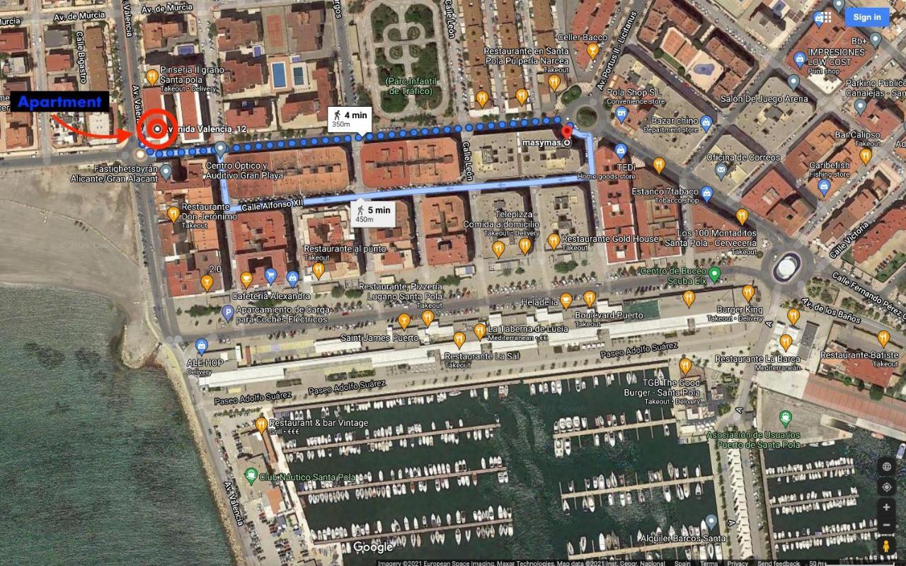 Sunny Beach Retreat Santa Pola Eksteriør bilde